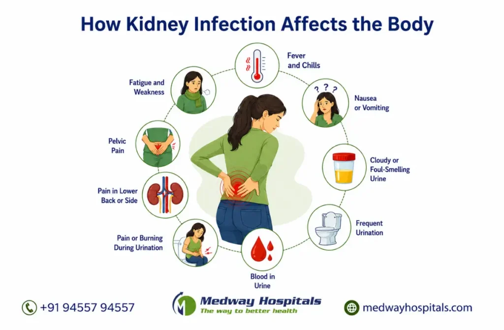 Kidney Infection Symptoms in Women