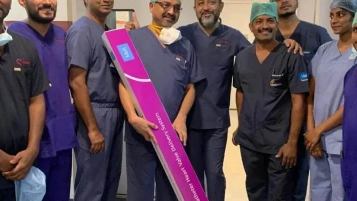 A Rare TAVI Procedure Performed Successfully at Medway Heart Institute