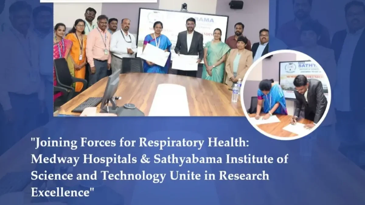 Exciting Partnership_ Medway Hospitals & Sathyabama Institute of Science and Technology
