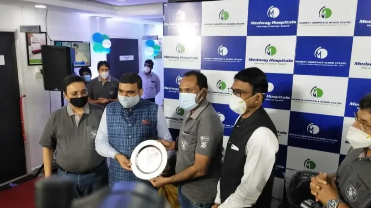 Inaugurated a Technically Advanced and Sophisticated Blood Bank